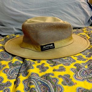 Panama Jack Khaki Twill Safari Hat Mesh XL